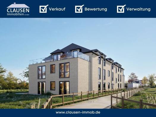 Wohnung zum Kauf - Erstbezug provisionsfrei 349.000 € 3 Zimmer 95,3 m² Bornhöved 24619