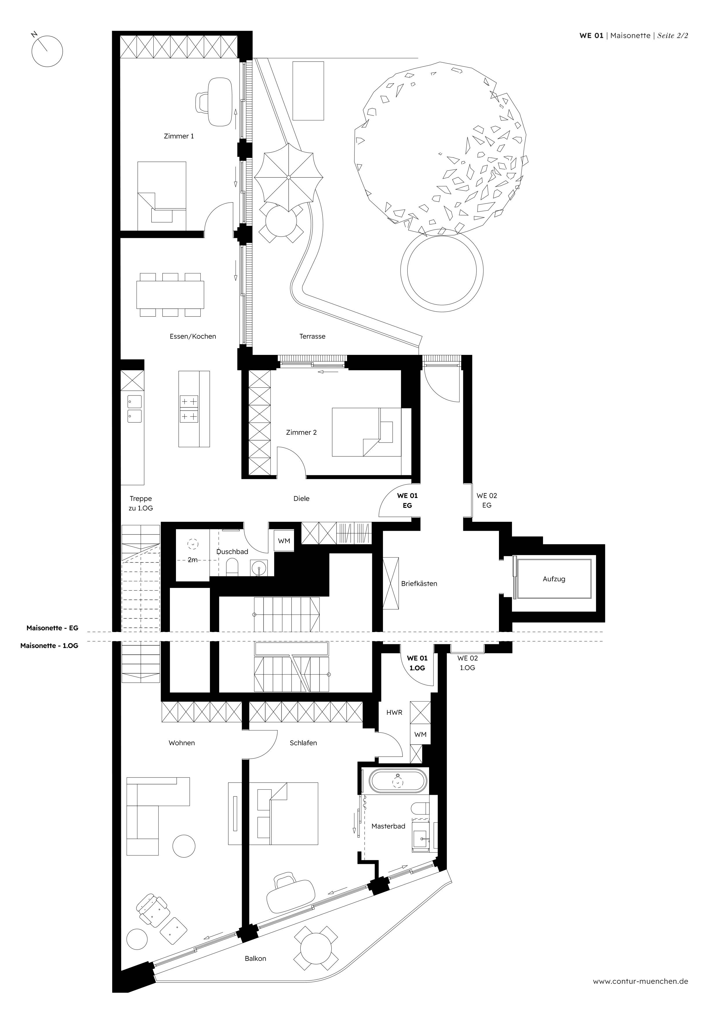 Wohnung zum Kauf provisionsfrei 2.336.000 € 5 Zimmer 140,2 m²<br/>Wohnfläche EG<br/>Geschoss Ludwigsvorstadt-Isarvorstadt München 80469