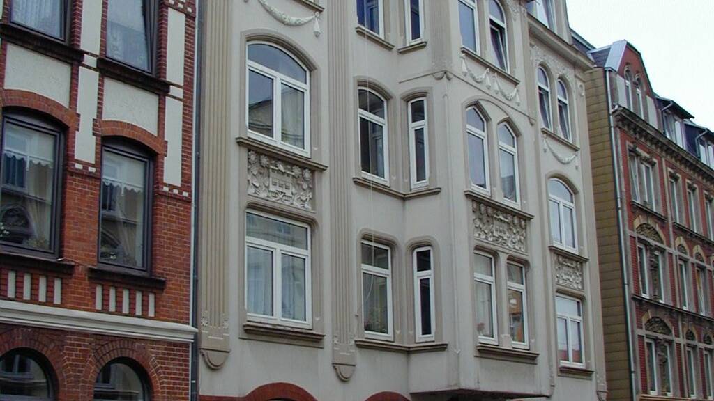 Wohnung zur Miete 447 € 3 Zimmer 59,6 m² 4. Geschoss frei ab 01.06.2026 Friesische Straße 96 Friesischer Berg Flensburg 24937