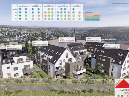 Wohnung zum Kauf - Neubau provisionsfrei 525.000 € 3 Zimmer 82 m² Holzgerlingen 71088