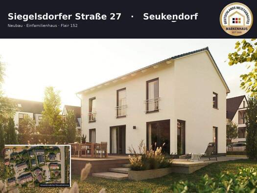 Einfamilienhaus zum Kauf provisionsfrei 744.786 € 6 Zimmer 167 m² 606 m² Grundstück Siegelsdorfer Straße Seukendorf Seukendorf 90556