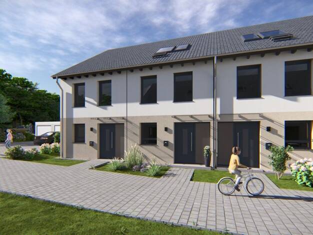 Reihenmittelhaus zum Kauf - Erstbezug provisionsfrei 389.900 € 5,5 Zimmer 137 m² 150 m² Grundstück Großenhainer Straße 191 c Meißen Meißen 01662