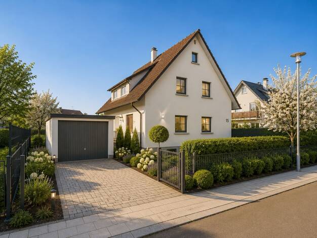 Einfamilienhaus zum Kauf 350.000 € 6 Zimmer 130,6 m² 1.000 m² Grundstück Friedhofstraße 15 Tuningen 78609