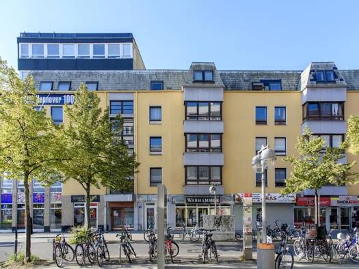 Wohnung zur Miete 688 € 2 Zimmer 63,7 m² 3. Geschoss frei ab 27.08.2026 Lange Laube 1 Mitte Mitte 30159