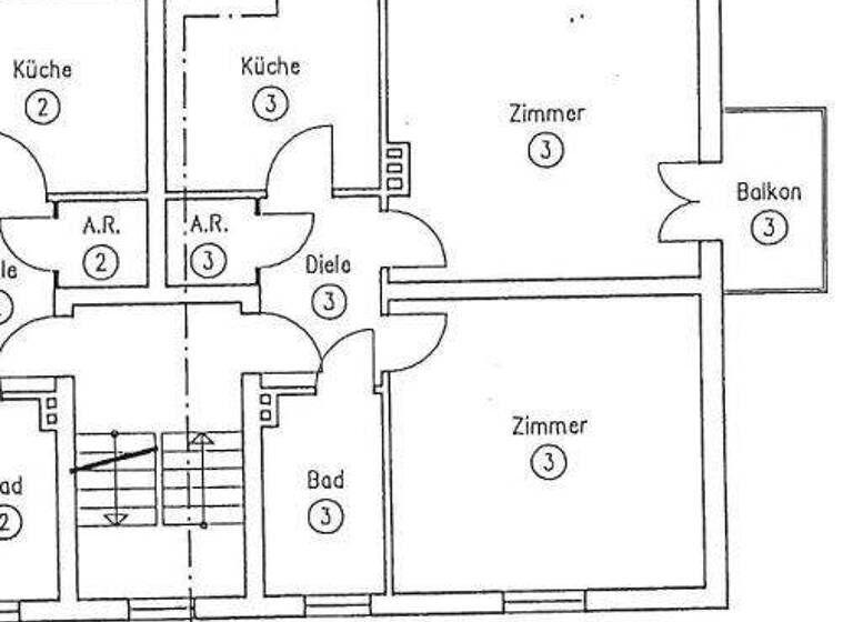 Wohnung zum Kauf provisionsfrei 189.000 € 2 Zimmer 54,1 m² 1. Geschoss Theodor-Heuss-Straße 17 Bad Godesberg Bonn 53177
