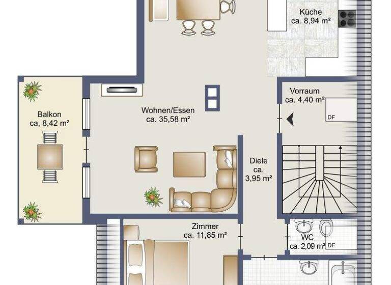 Wohnung zum Kauf 229.000 € 2 Zimmer 70 m² 1. Geschoss Gitschtal 9622