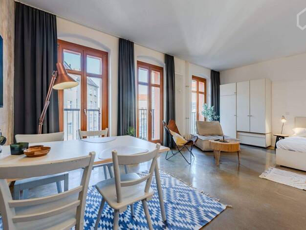 Studio zur Miete Wohnen auf Zeit 1.650 € 1 Zimmer 38 m² frei ab sofort Friedrichshain Berlin 10249