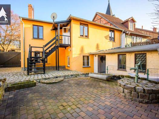 Reihenmittelhaus zum Kauf 229.000 € 3 Zimmer 125 m² 201 m² Grundstück Hinter der Mauer 10A Quedlinburg 06484