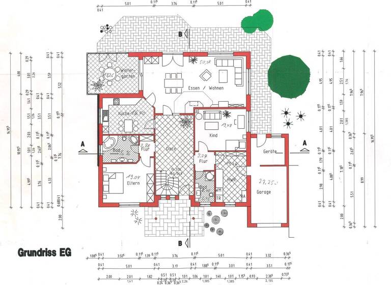 Bungalow zum Kauf provisionsfrei 369.000 € 4 Zimmer 185 m² 1.000 m² Grundstück Dörpen 26892