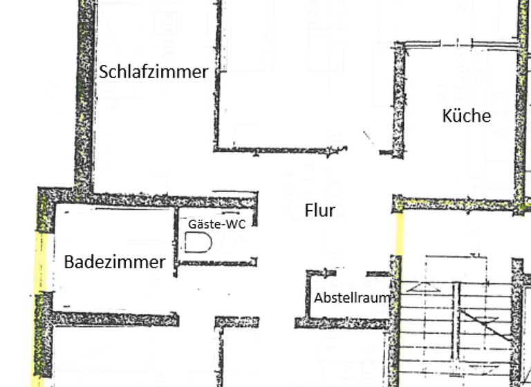 Wohnung zur Miete 730 € 4 Zimmer 90 m² 1. Geschoss frei ab 01.07.2026 Banater Weg 38 Bürgerfelde Oldenburg 26127