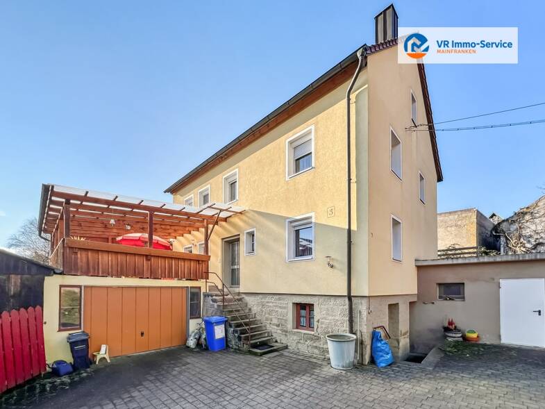 Einfamilienhaus zum Kauf 309.000 € 7 Zimmer 130 m² 1.618 m² Grundstück Gnodstadt Marktbreit / Gnodstadt 97340