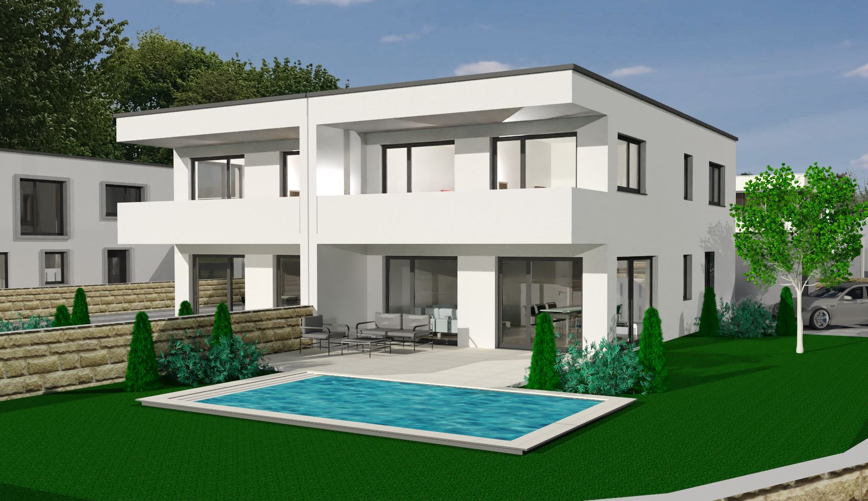 Doppelhaushälfte zum Kauf provisionsfrei 429.000 € 5,5 Zimmer 140 m²<br/>Wohnfläche 452 m²<br/>Grundstück Zadar-Murvica 23000