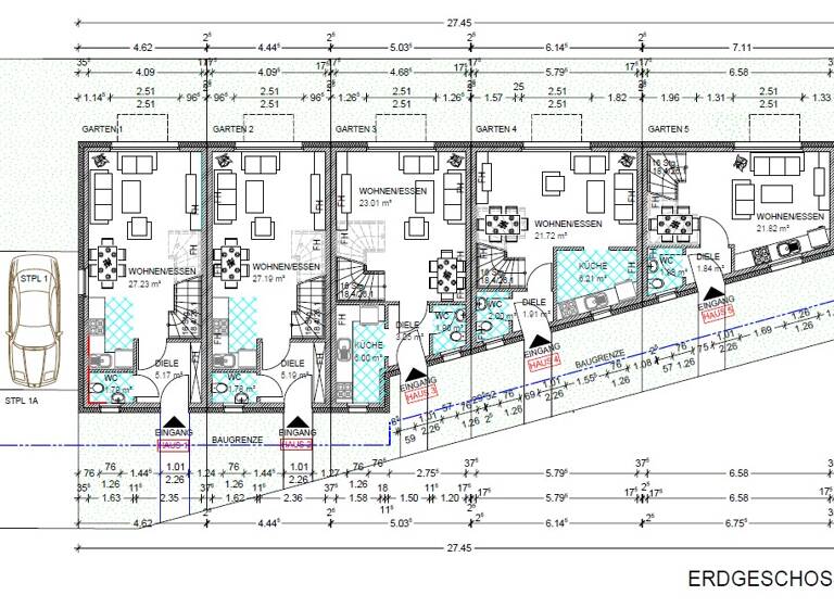 Haus zum Kauf - Erstbezug 410.000 € 5 Zimmer 118,2 m² 94,4 m² Grundstück Am Steinacker 3 Hückelhoven 41836