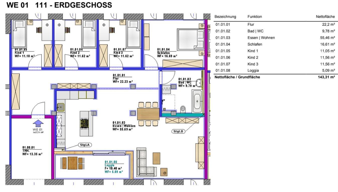 Loft zur Miete 1.149 € 5 Zimmer 143,3 m²<br/>Wohnfläche ab sofort<br/>Verfügbarkeit Obere Hauptstraße 67 b Burkhardtsdorf Burkhardtsdorf 09235