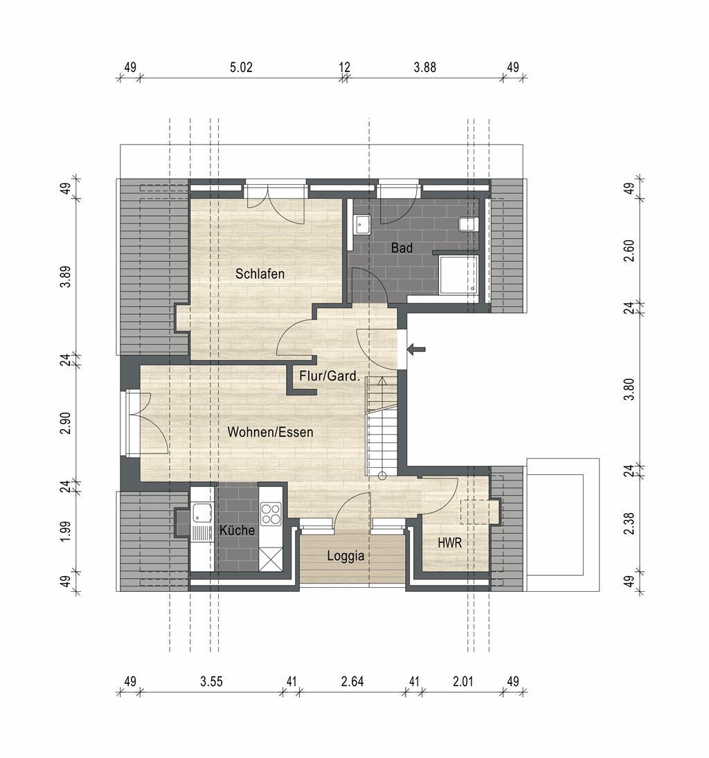 Wohnung zur Miete 1.050 € 3 Zimmer 75 m²<br/>Wohnfläche ab sofort<br/>Verfügbarkeit Babenend Oldenburg 26127