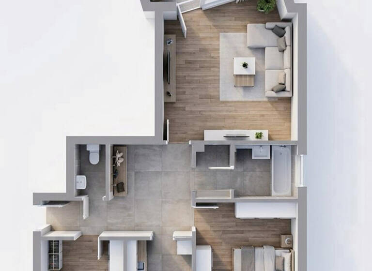 Wohnung zum Kauf provisionsfrei 329.000 € 2,5 Zimmer 73 m² EG frei ab 01.08.2026 Rahlstedt Hamburg-Rahlstedt 22147