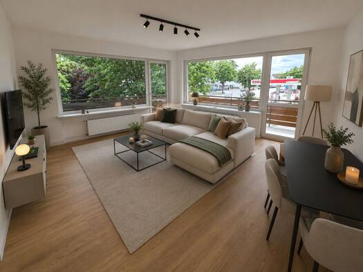 Wohnung zur Miete 1.280 € 2 Zimmer 68 m² 2. Geschoss St. Jürgen St. Jürgen 23562