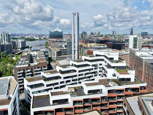 Wohnung zum Kauf - Erstbezug 675.000 € 1 Zimmer 51 m² 7. Geschoss frei ab sofort Überseeallee 2a HafenCity Hamburg 20457
