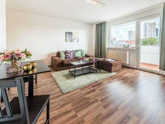 Wohnung zur Miete Wohnen auf Zeit 1.920 € 2 Zimmer 48 m² frei ab 01.04.2026 Westend-Süd Frankfurt am Main 60323