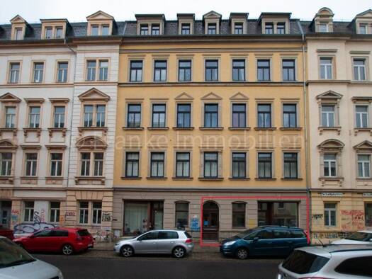Laden zur Miete provisionsfrei 24,94 € 1 Zimmer 43,3 m² Verkaufsfläche Schillerplatz 2 Blasewitz Dresden 01309