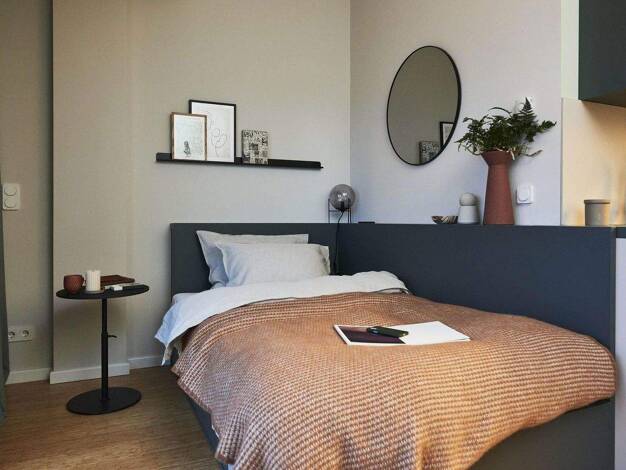 Wohnung zur Miete - Erstbezug 740 € 1 Zimmer 24 m² Oberschöneweide Berlin 12459