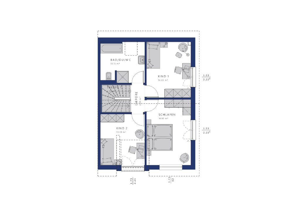 Doppelhaushälfte zum Kauf 533.462 € 4 Zimmer 122 m²<br/>Wohnfläche 1.000 m²<br/>Grundstück Naundorf Zschepplin 07838