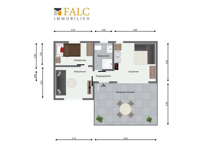 Haus zum Kauf provisionsfrei 29.000 € 2 Zimmer 40 m² 367 m² Grundstück Wischer 39596