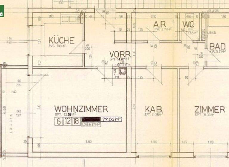 Wohnung zur Miete 298 € 3 Zimmer 79,8 m² Eindlgrundweg 32 Kindberg 8650