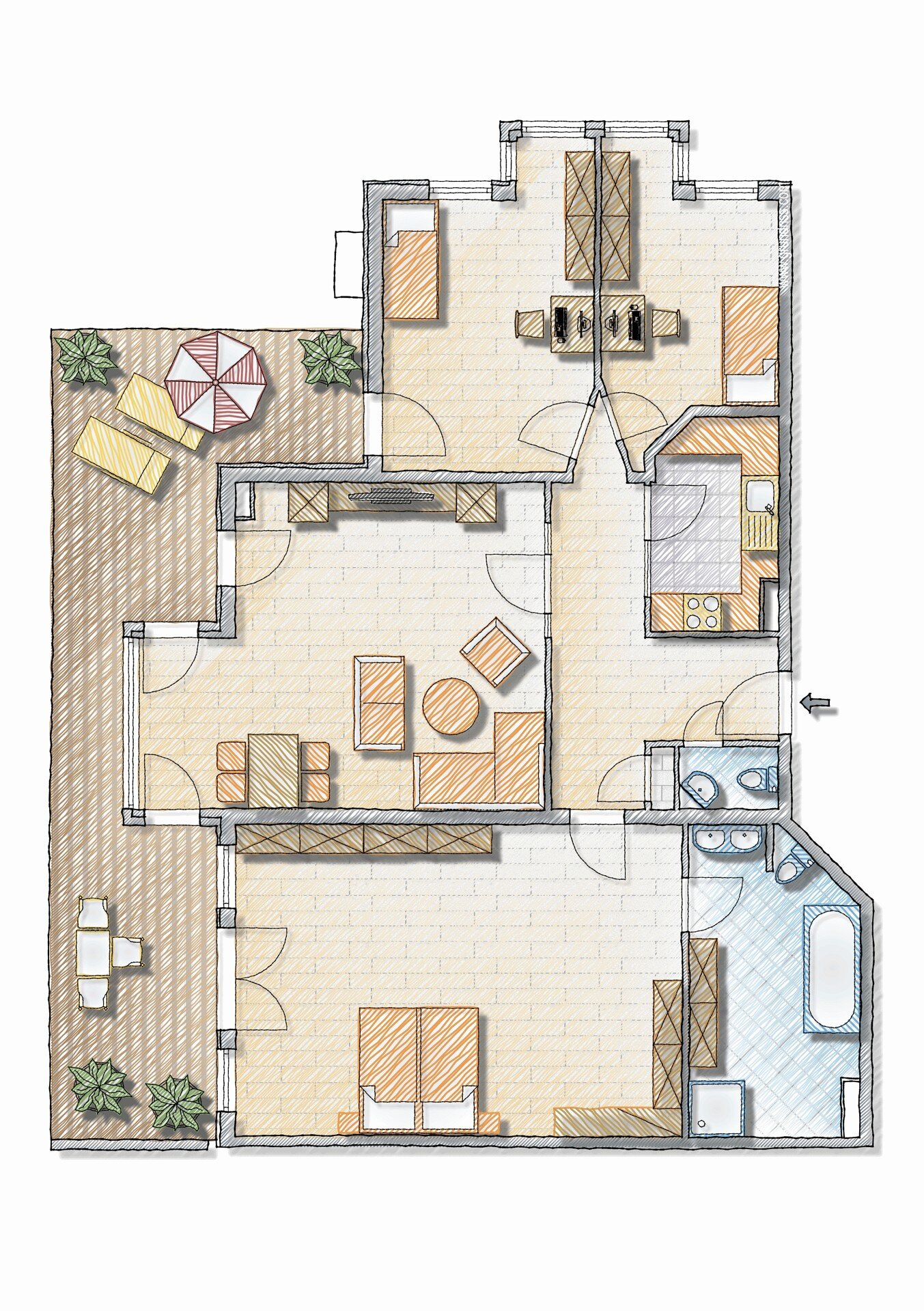 Wohnung zum Kauf 789.000 € 4 Zimmer 145 m²<br/>Wohnfläche EG<br/>Geschoss Marienfelde Berlin / Marienfelde 12277