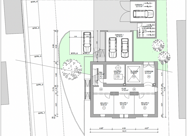 Mehrfamilienhaus zum Kauf 1.450.000 € 12 Zimmer 1.162,8 m² 1.989,9 m² Grundstück Steinbach Baden-Baden 76534