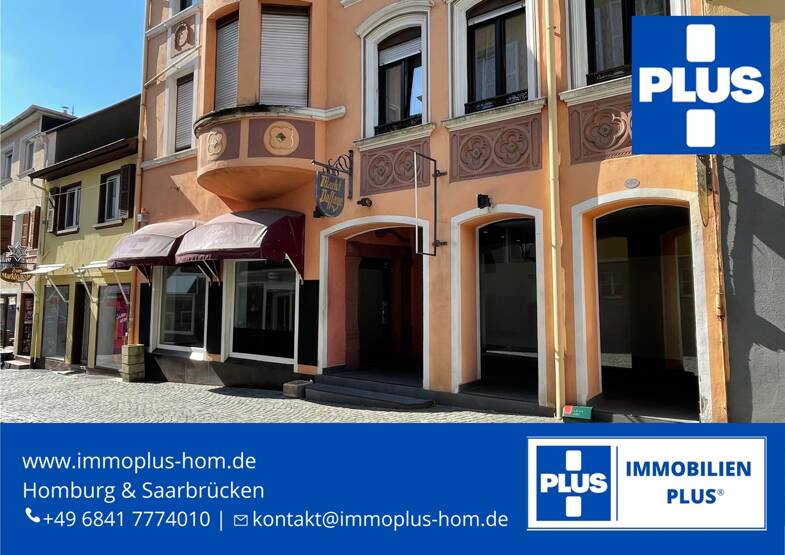 Verkaufsfläche zur Miete 1.000 € 45 m² Verkaufsfläche Homburg Homburg 66424