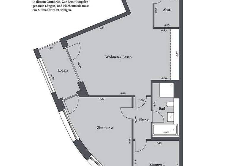 Wohnung zur Miete 1.464 € 3 Zimmer 91,4 m² 2. Geschoss frei ab sofort Anna-Zammert-Str. 8 Südstadt Hannover 30171