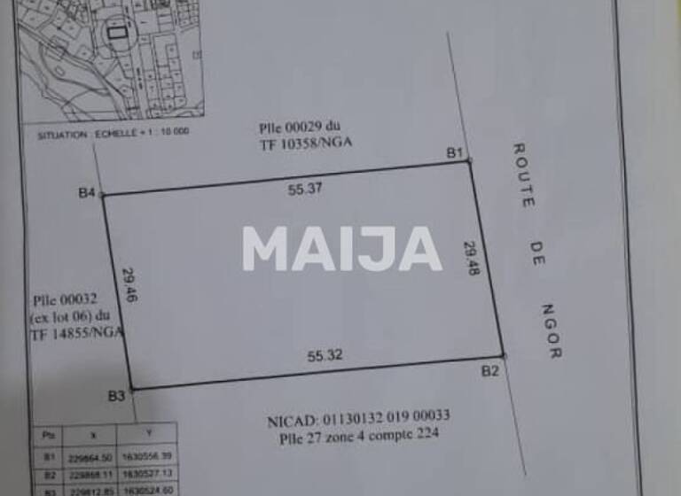 Grundstück zum Kauf 5.943.600 € 2.600 m²<br/>Grundstück Almadies 12000