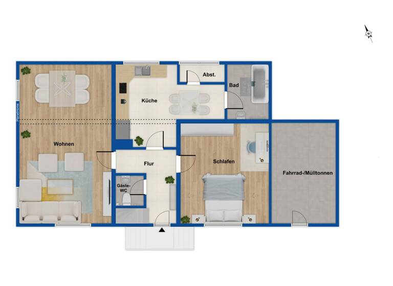 Einfamilienhaus zum Kauf 135.000 € 5,5 Zimmer 156 m² 1.548 m² Grundstück Wippershain Schenklengsfeld 36277