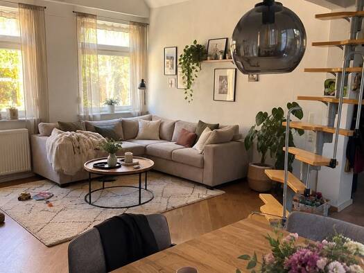 Wohnung zum Kauf 640.000 € 3 Zimmer 90 m² 2. Geschoss Ringelstraße 47 Bornheim Frankfurt am Main 60385
