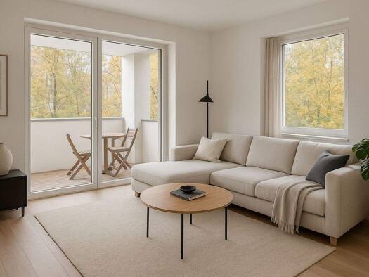 Wohnung zur Miete 1.335 € 3 Zimmer 107 m² frei ab sofort Schopenhauerweg 22 Senne Bielefeld / Senne 33659