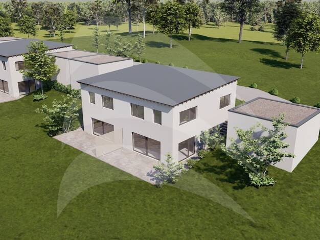 Doppelhaushälfte zum Kauf - Erstbezug provisionsfrei 589.900 € 4,5 Zimmer 132 m² 379 m² Grundstück Antesberger Berg 31a Neuburg Neukirchen am Inn 94127