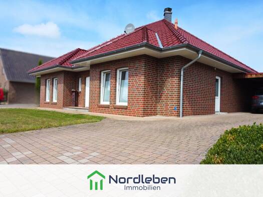Bungalow zum Kauf 385.000 € 4 Zimmer 125,5 m² 654 m² Grundstück Idafehn Ostrhauderfehn 26842
