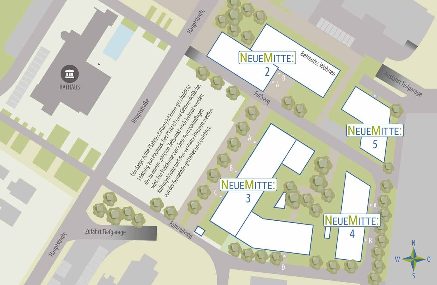 Betreutes-Wohnen zum Kauf provisionsfrei als Kapitalanlage geeignet 1.677.500 € 442 m²<br/>Fläche Eichendorffstraße 2-5 Graben Graben-Neudorf 76676