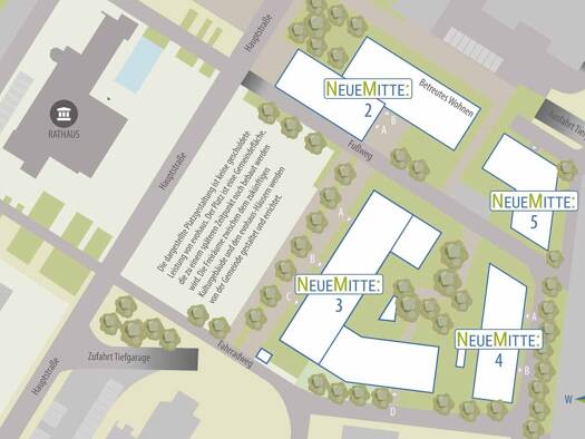 Betreutes-Wohnen zum Kauf provisionsfrei als Kapitalanlage geeignet 1.677.500 € 442 m² Eichendorffstraße 2-5 Graben Graben-Neudorf 76676