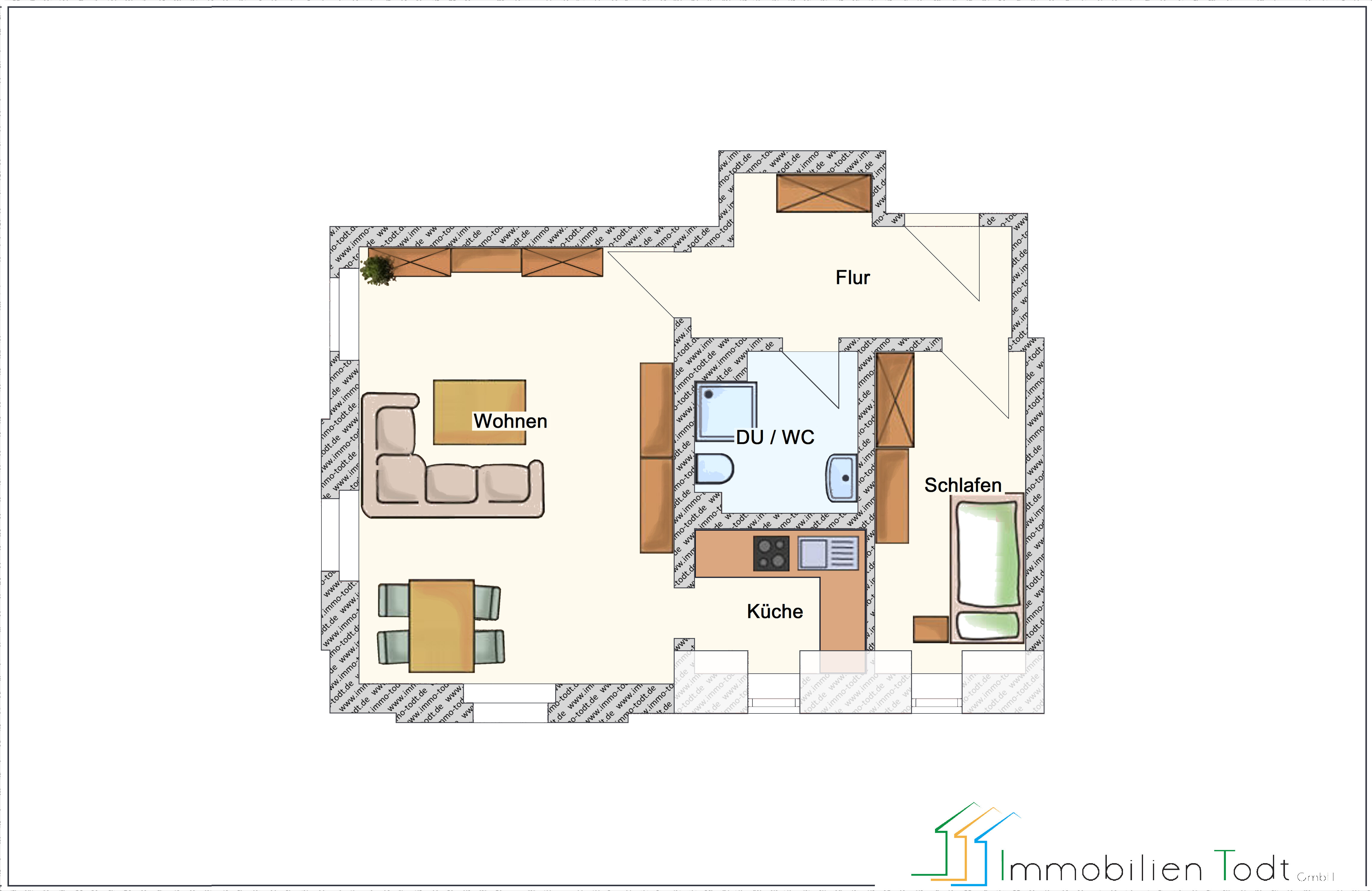 Studio zur Miete 208 € 2 Zimmer 46,9 m²<br/>Wohnfläche Rähnisstraße 51 Bahnhofsvorstadt Plauen 08525