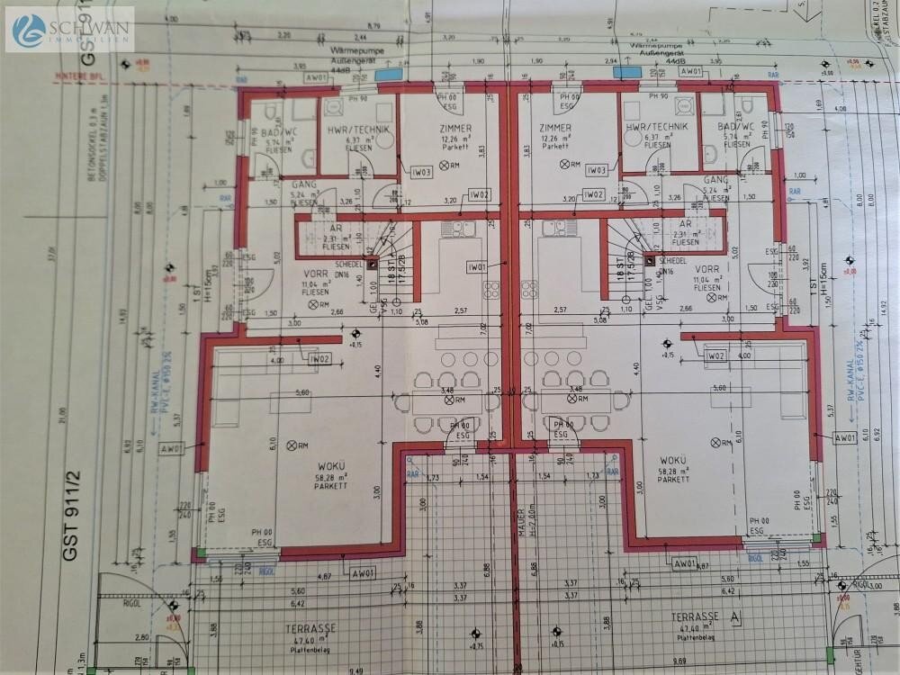 Doppelhaushälfte zum Kauf 590.000 € 5 Zimmer 189 m²<br/>Wohnfläche 467 m²<br/>Grundstück ab sofort<br/>Verfügbarkeit Rust(Stadt) 7071