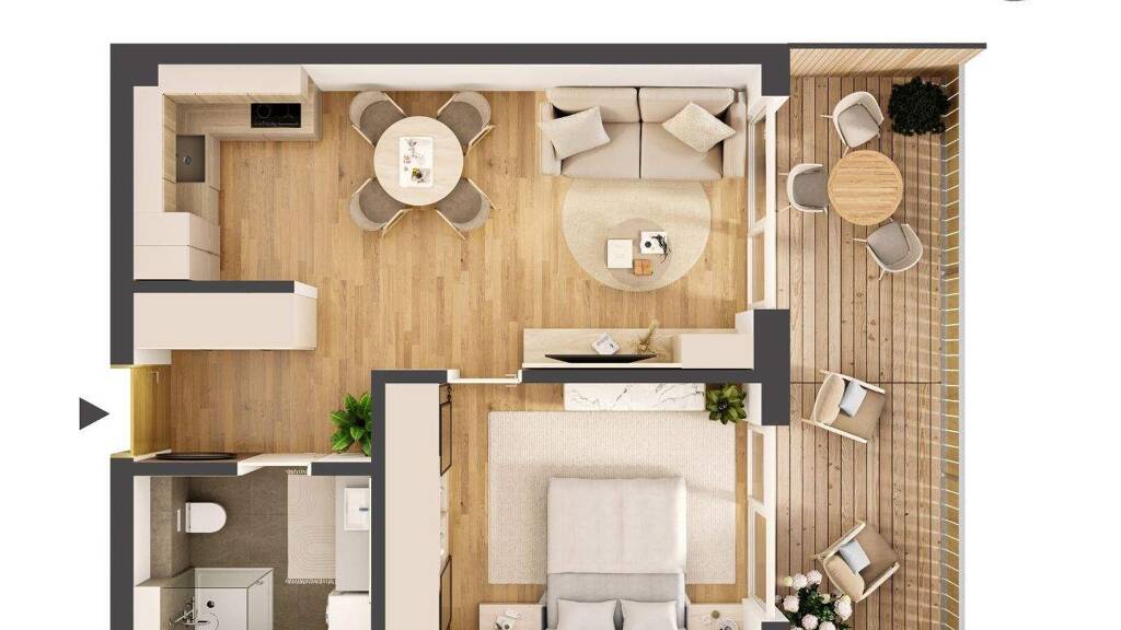 Wohnung zum Kauf - Erstbezug provisionsfrei 275.000 € 2 Zimmer 46,2 m² EG Franz-Prantl-Park 3 Jenbach 6200