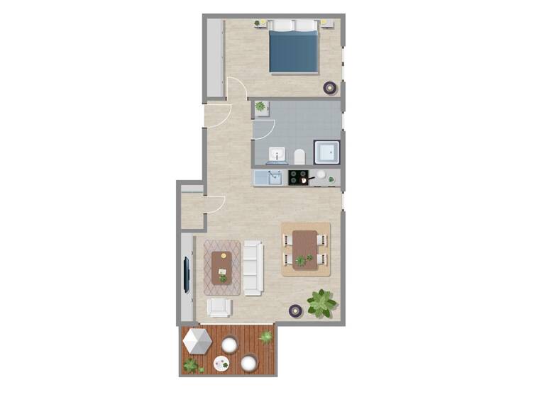 Wohnung zum Kauf - Neubau provisionsfrei 298.000 € 2 Zimmer 65,8 m²<br/>Wohnfläche Haimbach Fulda 36041