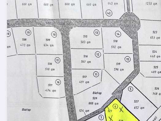 Grundstück zum Kauf provisionsfrei 495.000 € 815 m² Grundstück Bad Iburg Bad Iburg 49186