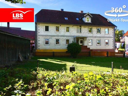 Doppelhaushälfte zum Kauf 90.000 € 6 Zimmer 130,8 m² 304 m² Grundstück Harlingerode Bad Harzburg 38667