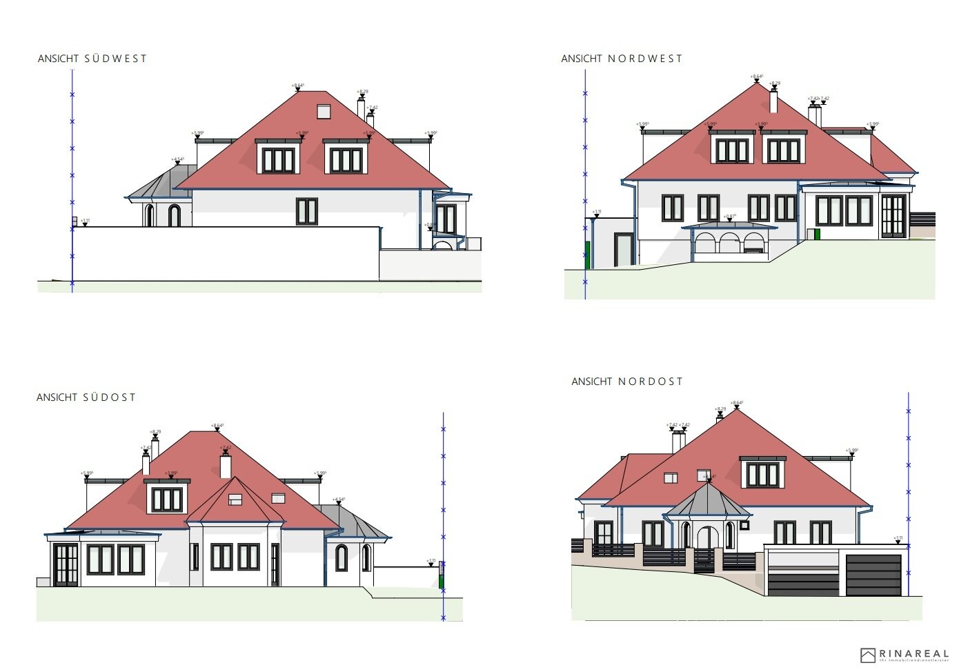 Mehrfamilienhaus zum Kauf 980.000 € 8,5 Zimmer 286,4 m²<br/>Wohnfläche 735 m²<br/>Grundstück Hof am Leithaberge 2451