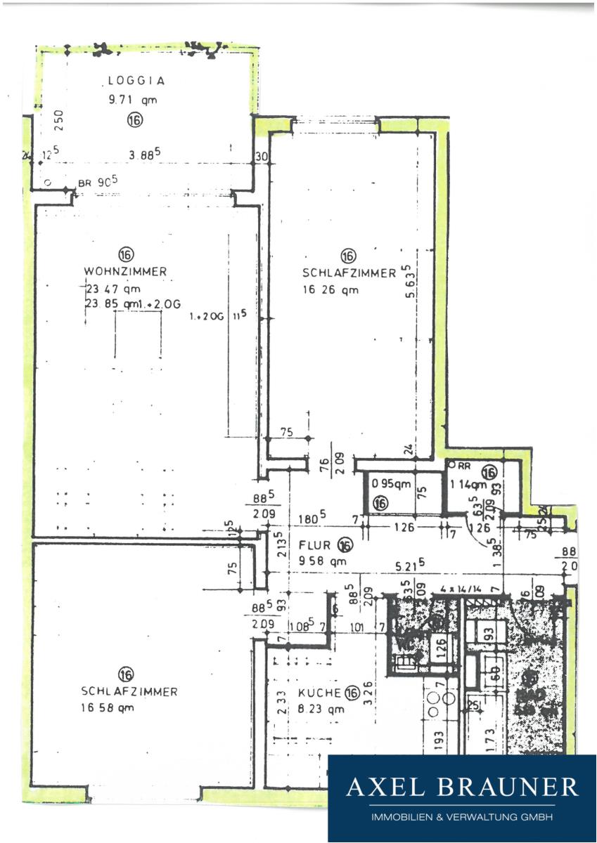 Wohnung zum Kauf 185.000 € 3 Zimmer 88 m²<br/>Wohnfläche Brinkum Stuhr 28816