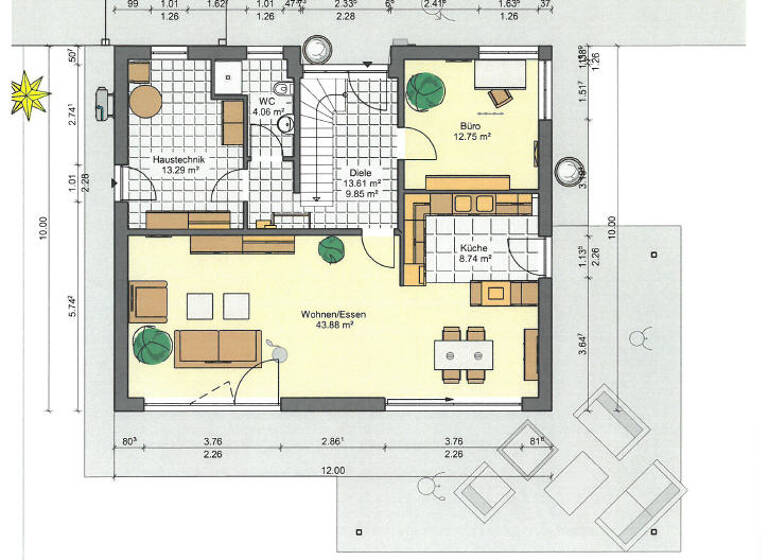 Einfamilienhaus zum Kauf 648.650 € 5 Zimmer 185 m² 1.374 m² Grundstück Hartum Hille-Hartum 32479