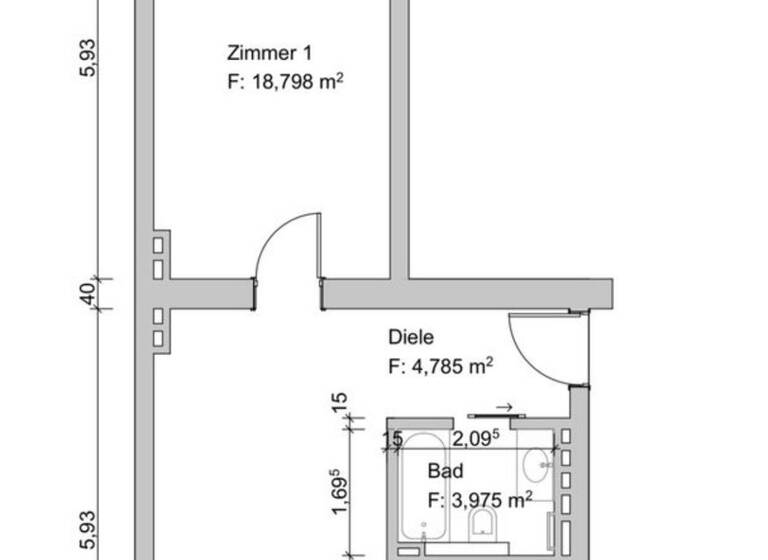 Wohnung zum Kauf 200.000 € 2 Zimmer 50 m² 3. Geschoss Britz Berlin 12347
